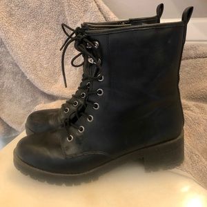 Madden Girl combat boots